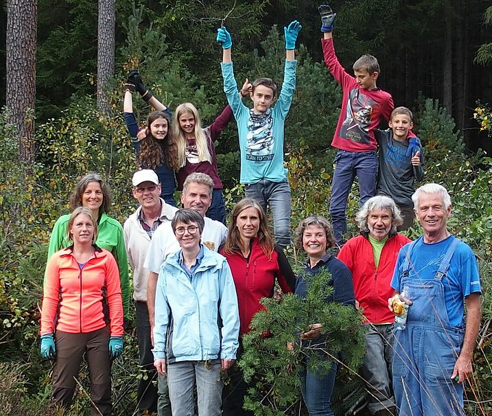 Landschaftspflege im Ödmoos 2019