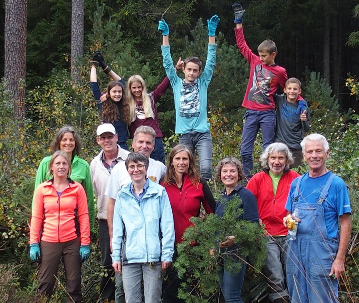 Landschaftspflege im Ödmoos 2019