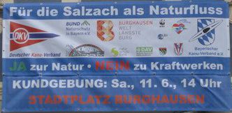 BUND Naturschutz: Für die Salzach als Naturfluss BUND Naturschutz: Für die Salzach als Naturfluss