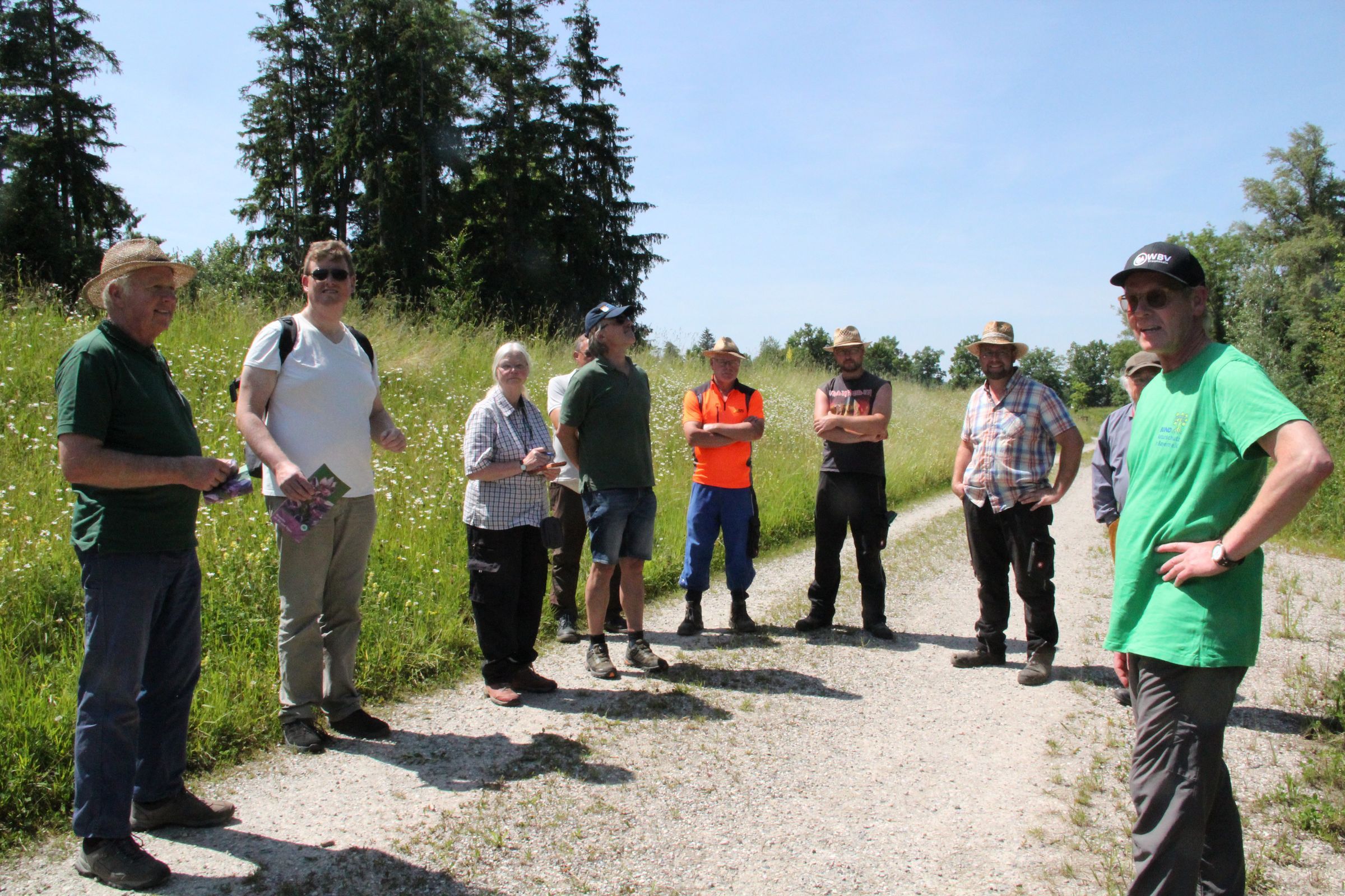 Teilnehmer Wald-Exkursion 2025