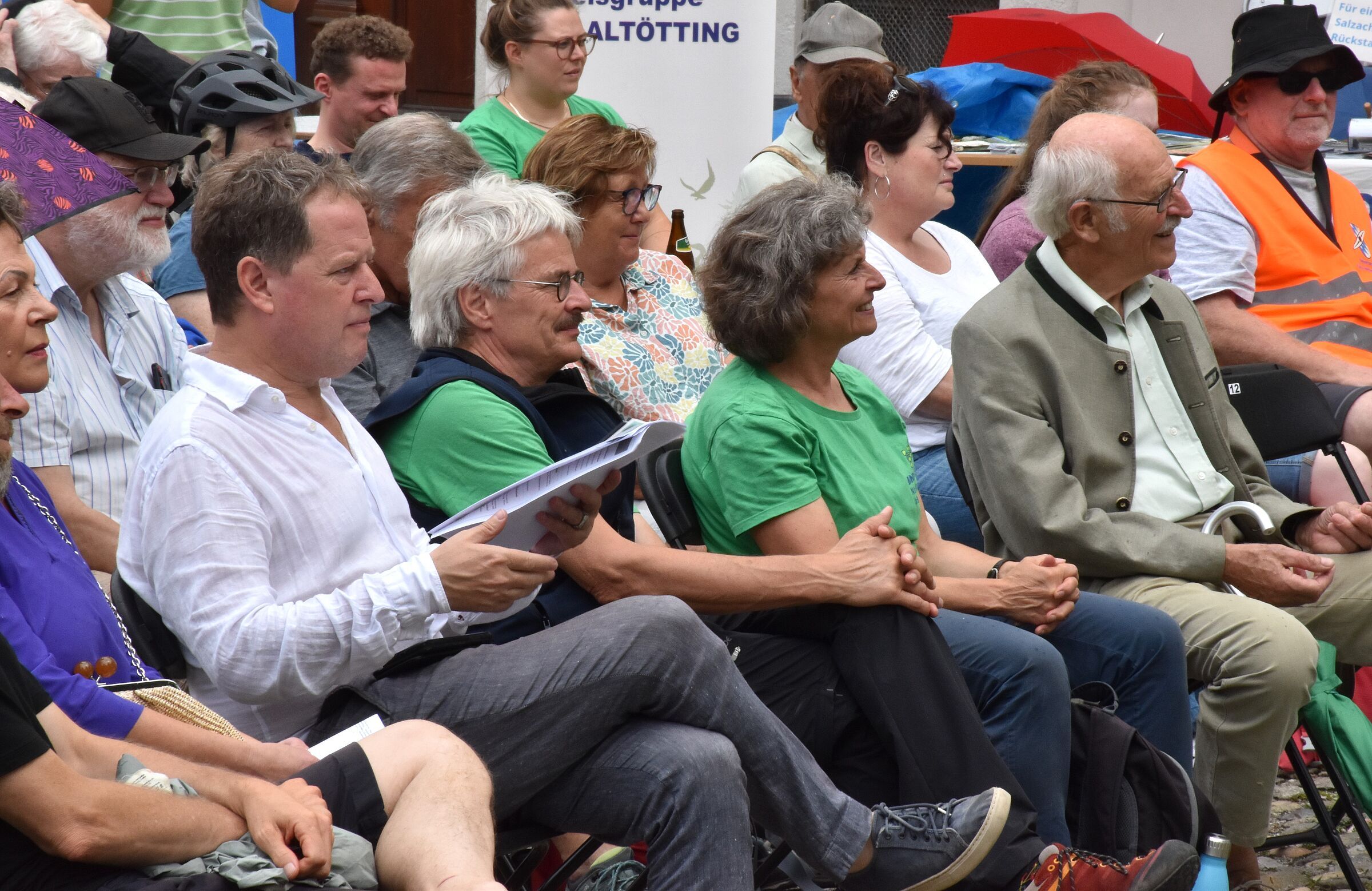 Foto: BN Rutkowski Salzach-Demo 2024 Tittmoning / Burghausen