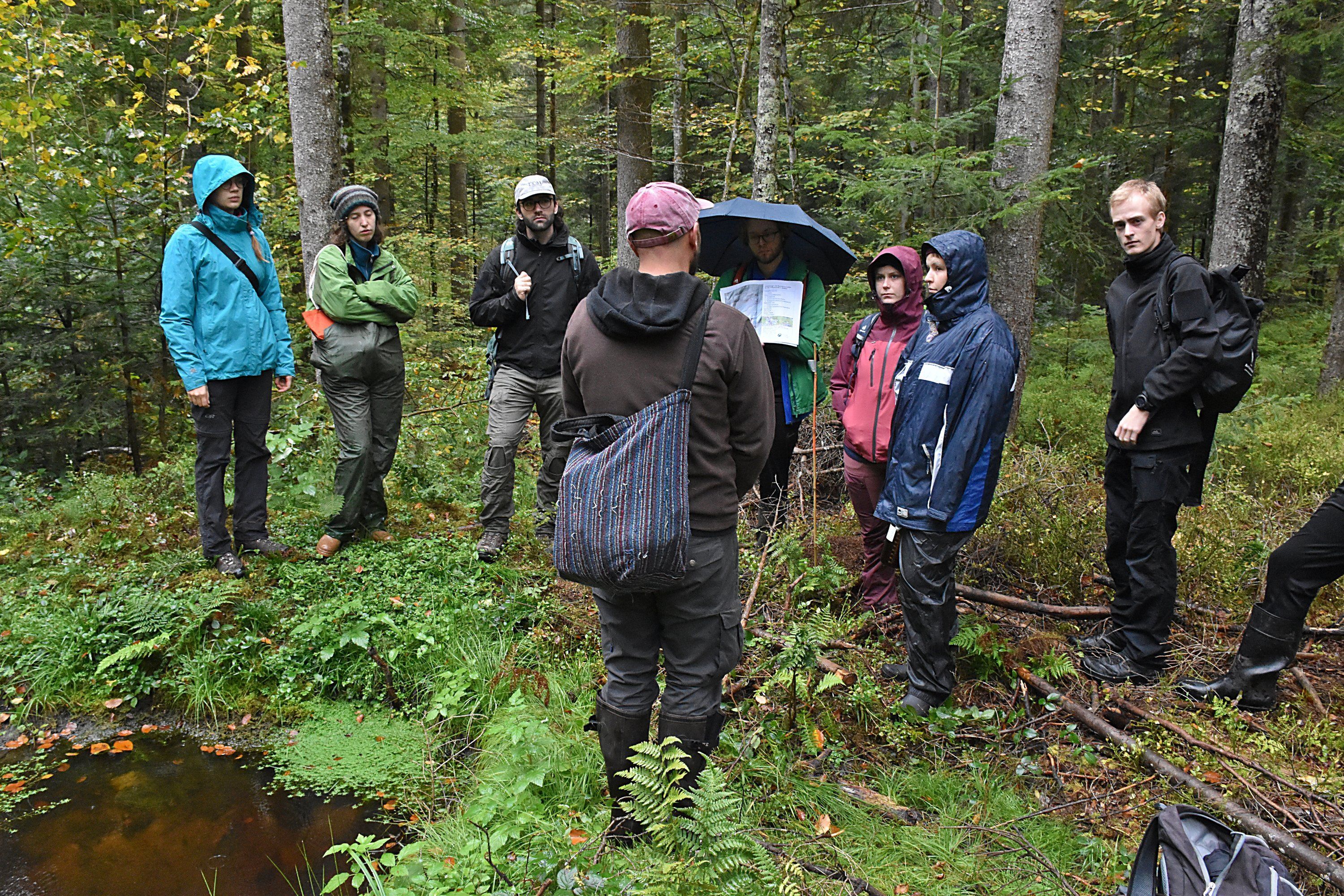 Foto: Chr. Rutkowski Much and Moor 2026 Personen im Waldmoor