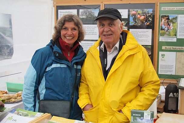 Bund Naturschutz Traunstein beim Apfelmarkt