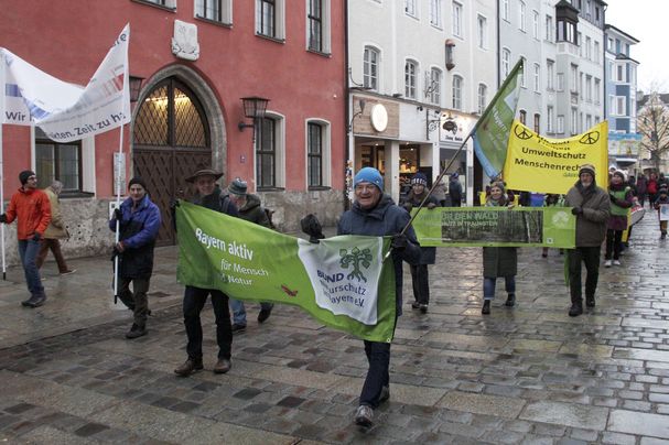 Demozug vom 06.02.26 in Traunstein