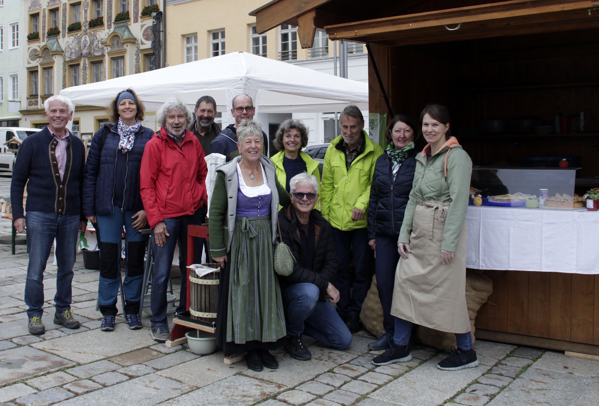 Unser Helferteam vom Apfelmarkt 2024