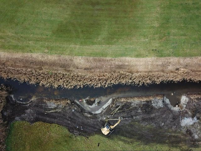 Foto: M. Mueller - Ischler Ache Bachmuschelprojekt 2025 Ischler Ache von oben