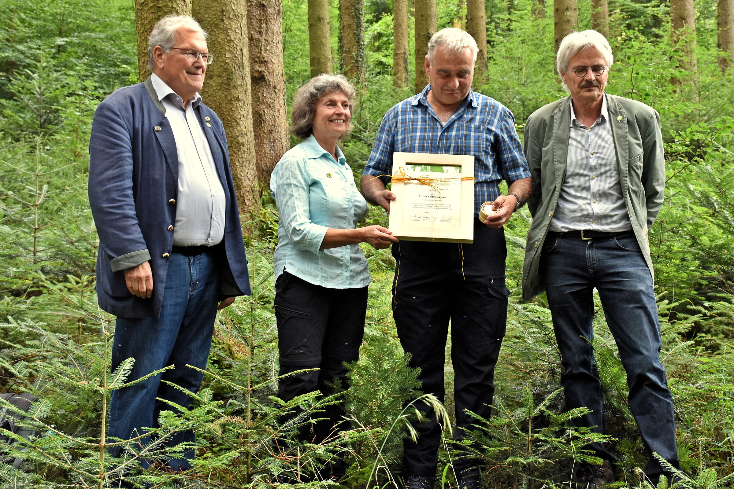 Verleihung Karl-Gayer-Medaille 2024 an Alfons Leitenbacher