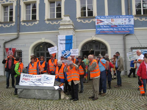 BUND Naturschutz: Für die Salzach als Naturfluss